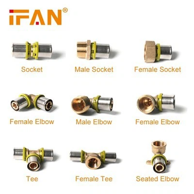 Environment-Friendly PEX Press Fitting