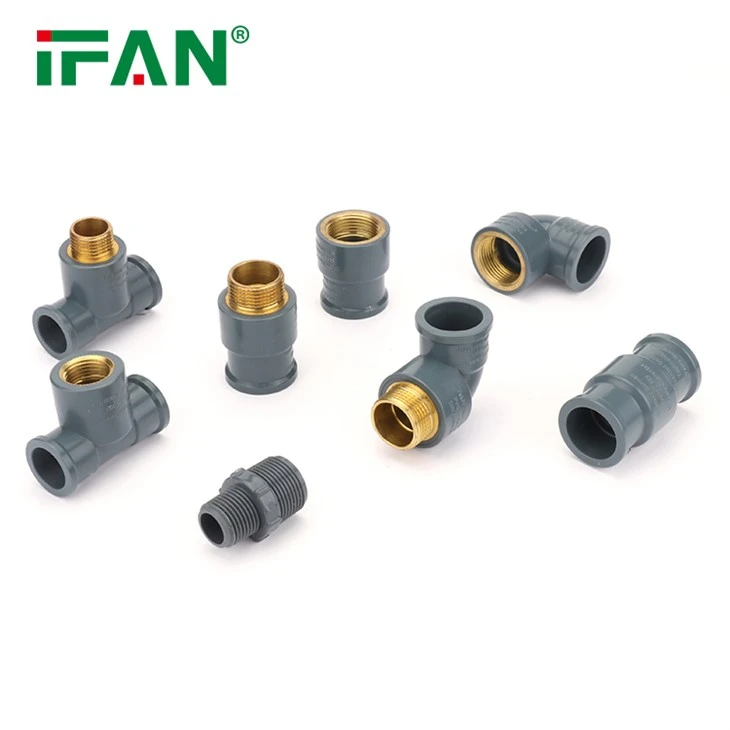 Garnitures de tuyau grises de DIN NBR5648 UPVC pour des réseaux de distribution d'eau