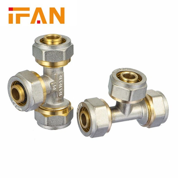 Water Brass Compression Fitting